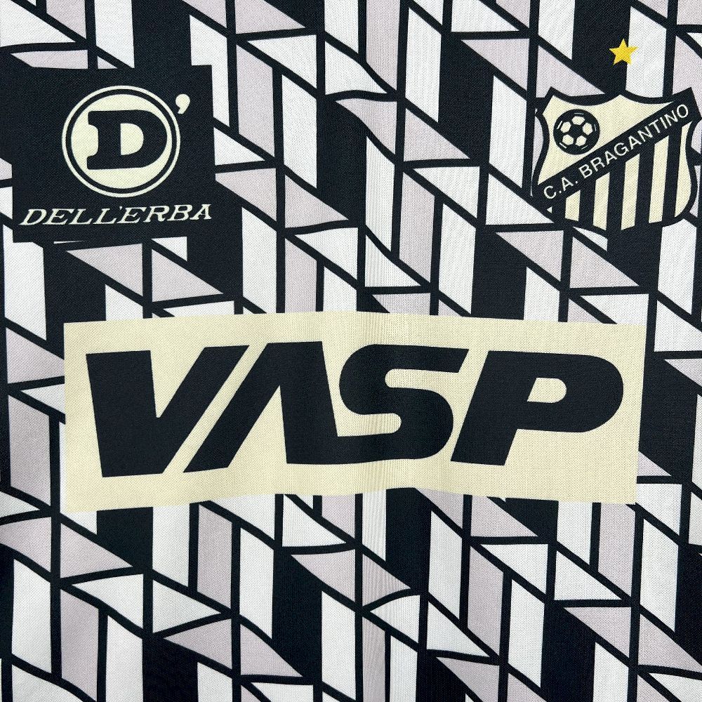 Santos FC Retro Soccer Jersey Away Custom Shirt 1990-91 - Image 4