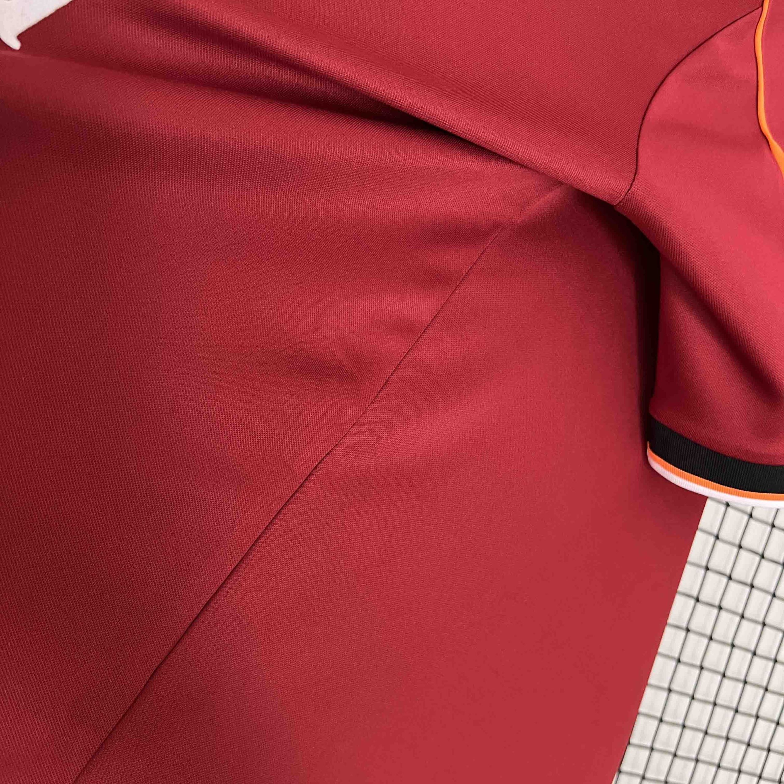 Roma Retro Soccer Jersey Home Custom Shirt 1998/99 - Image 3