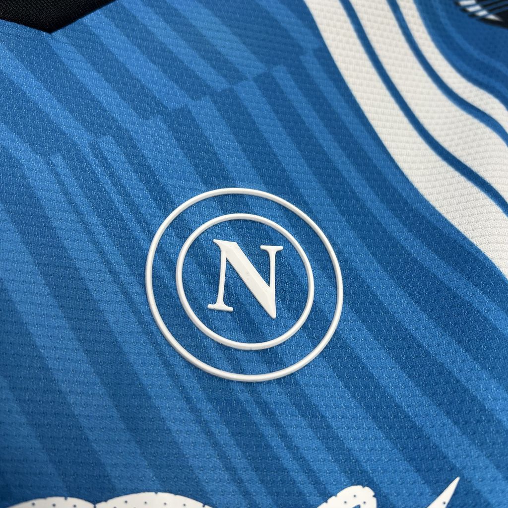Napoli Soccer Jersey Pre-Match Custom Shirt 2024/25 - Image 6