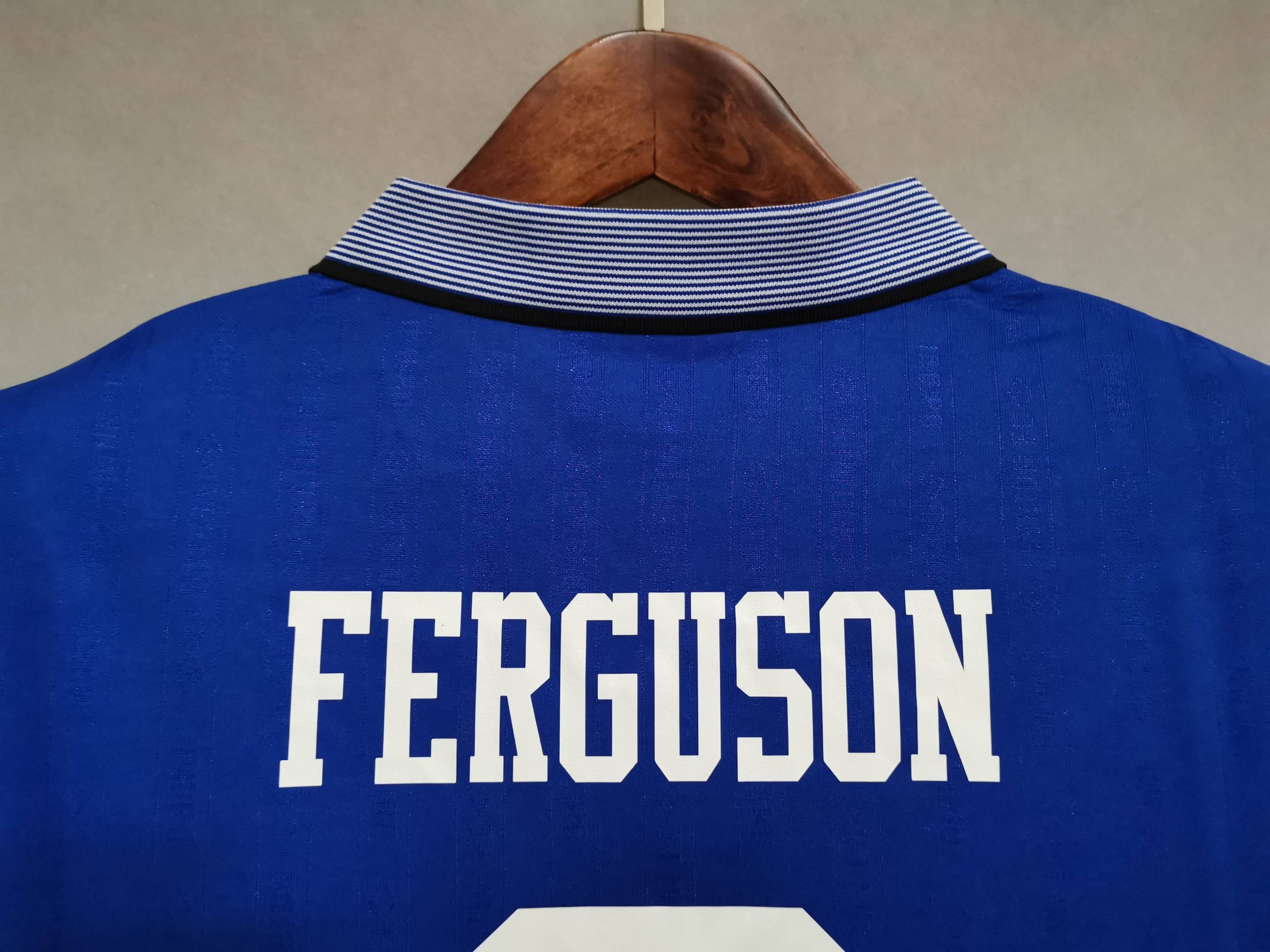 Everton Retro Football Jersey Home Custom Shirt 1994/95 - Image 3