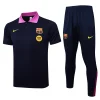 Barcelona Training Kit (Polo+Pants) Cyan 2025/26