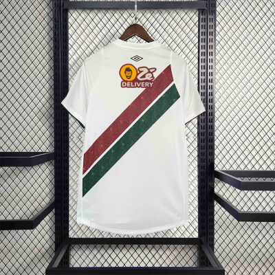 Alternative view of Fluminense FC Soccer Jersey Away Custom Shirt 2024