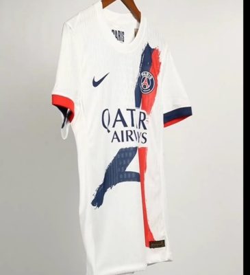 Alternative view of Soccer Jersey PSG Away Shirt 2024/25