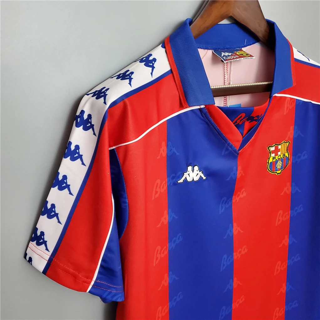 Barcelona Retro Jersey Home Soccer Shirt 1992/95 - Image 2