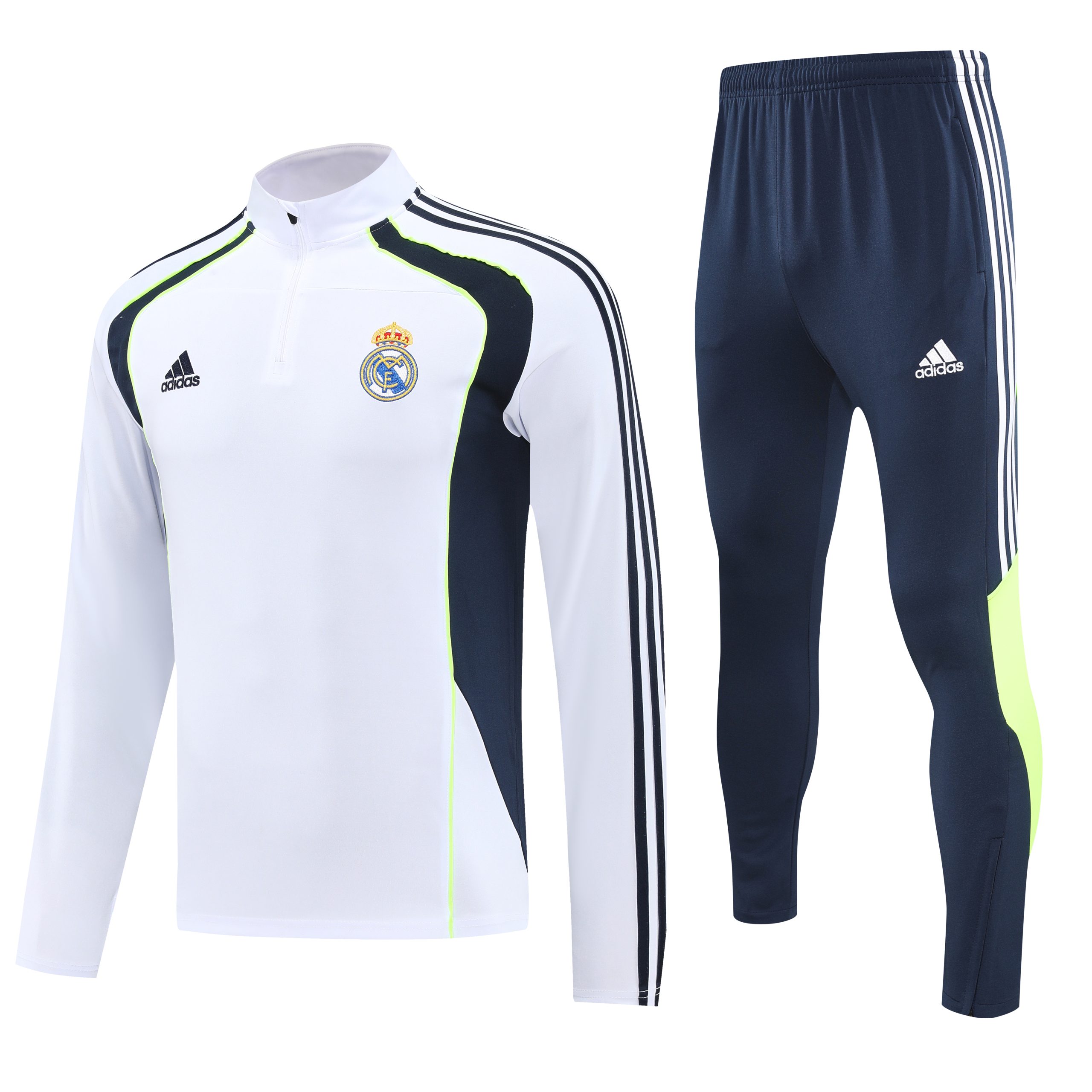Real Madrid Training Kit (Sweatshirt+Pants) White 2025/26 - Player Version