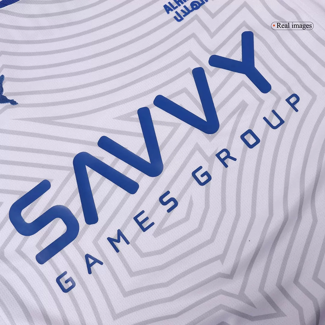 Al Hilal SFC Soccer Jersey Away Custom Shirt 2024/25 - Image 6