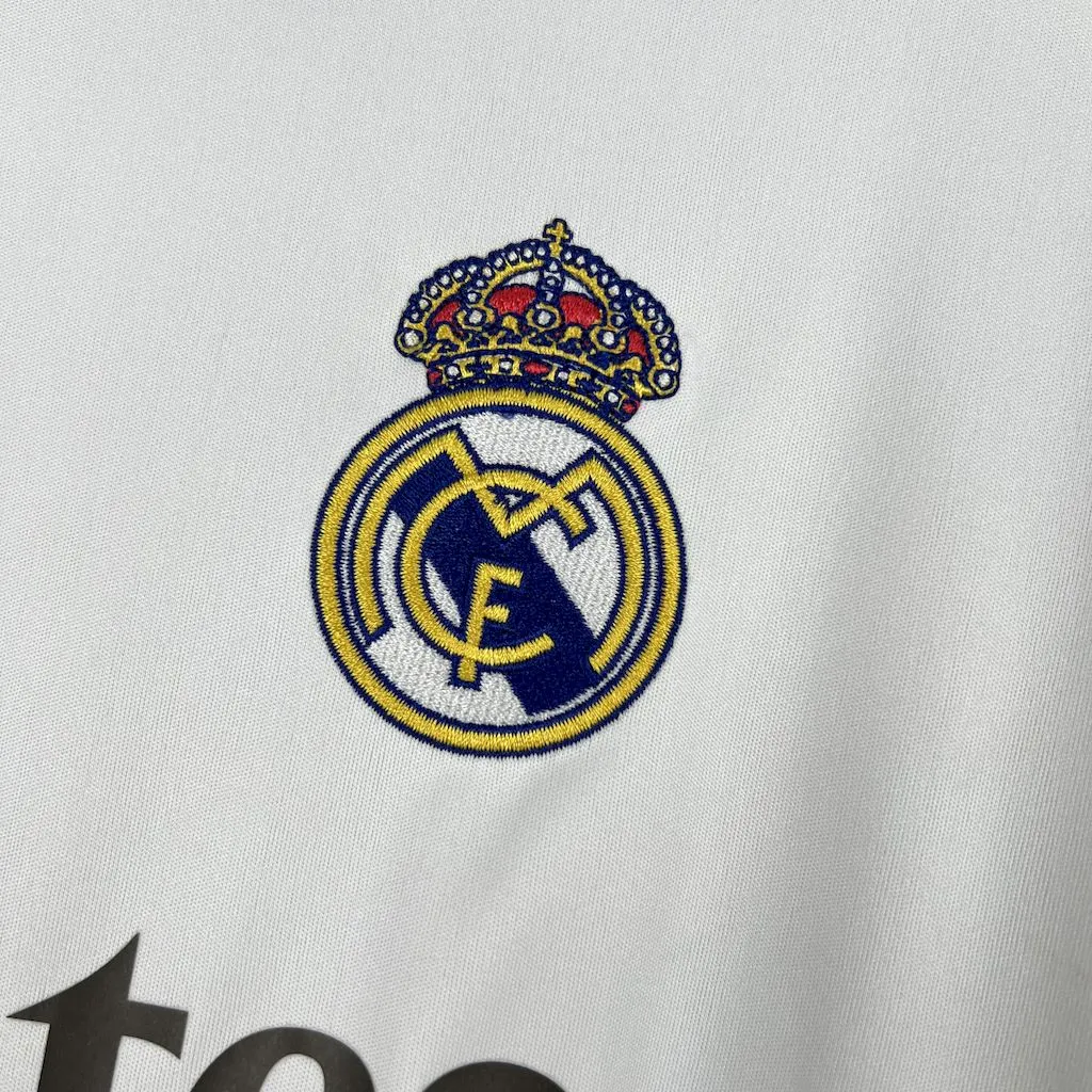 Real Madrid Soccer Jersey Home Custom Long Sleeves Shirt 2025/26 - Image 6