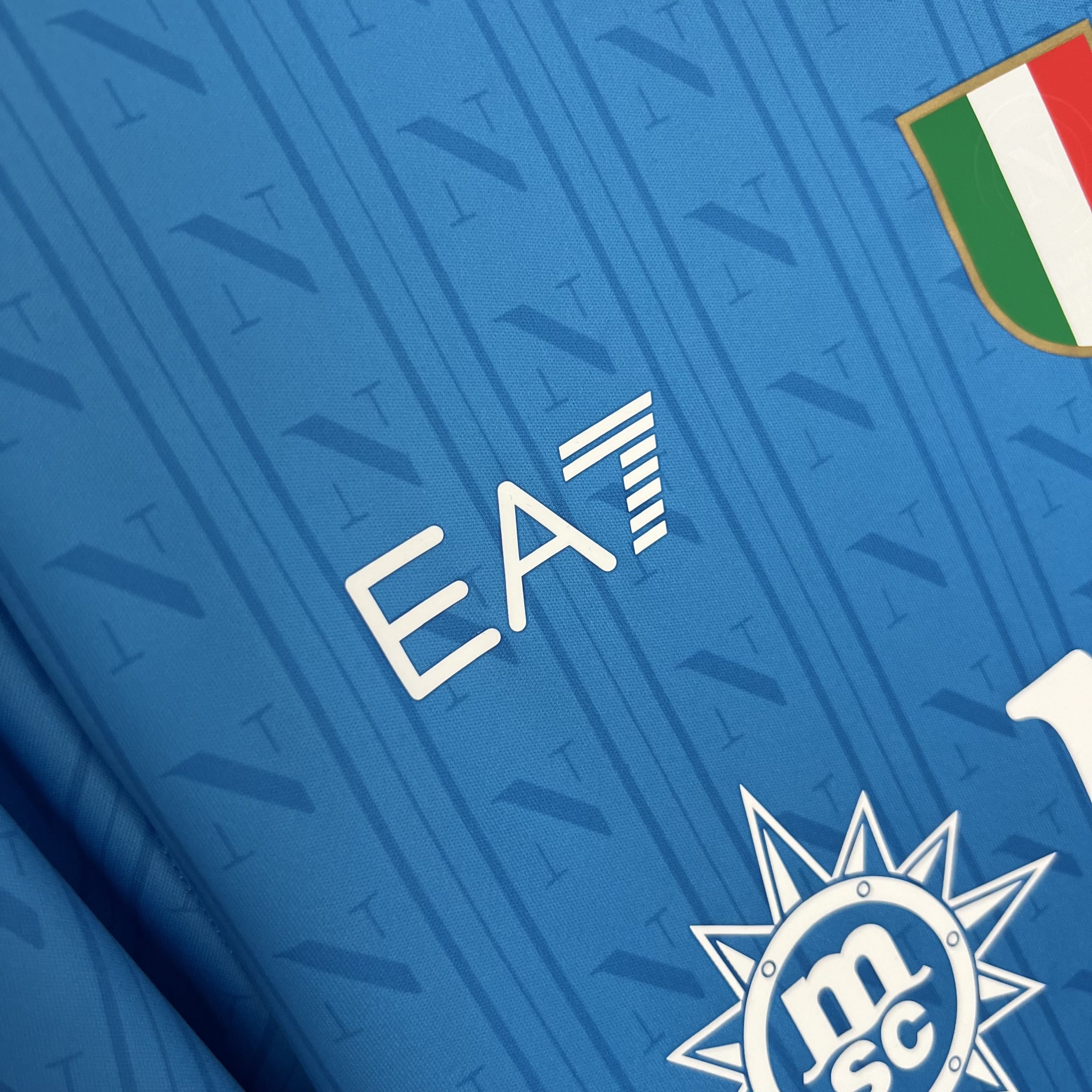 Napoli Soccer Jersey Home Custom Shirt 2025-26 - Image 4
