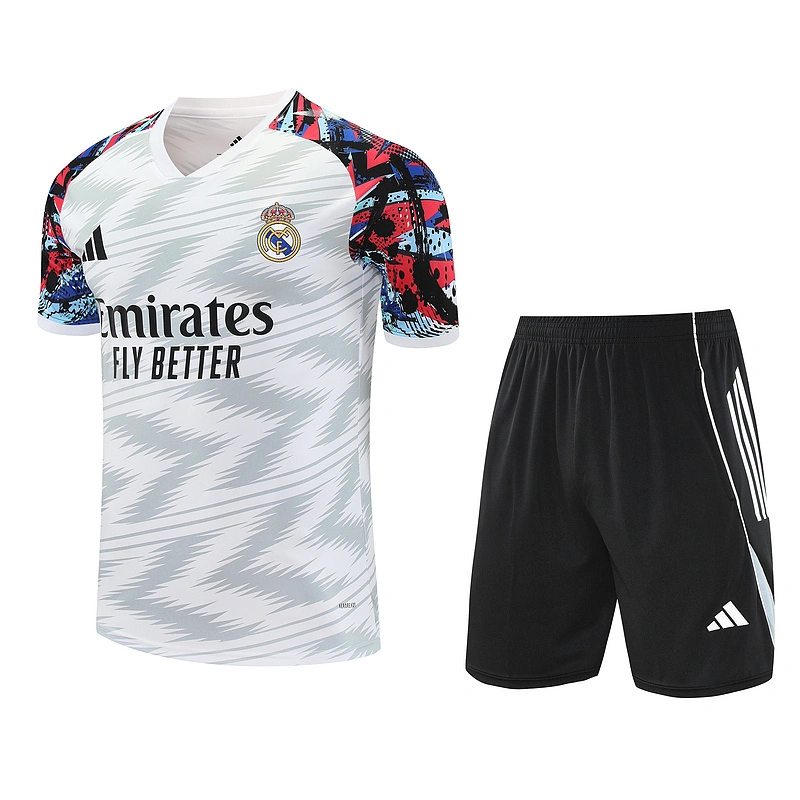 Real Madrid Training Jersey Kit White 2025/26