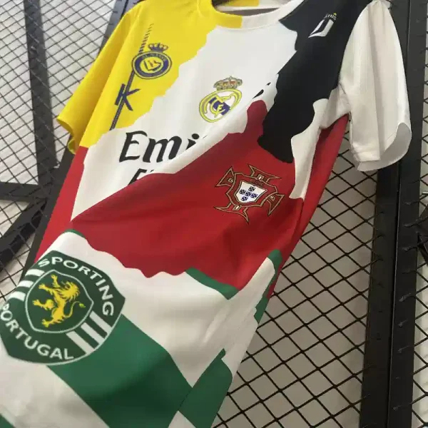 Cristiano Ronaldo Commemorative Edition Shirt 2025/26 - All Club Mix - Image 3