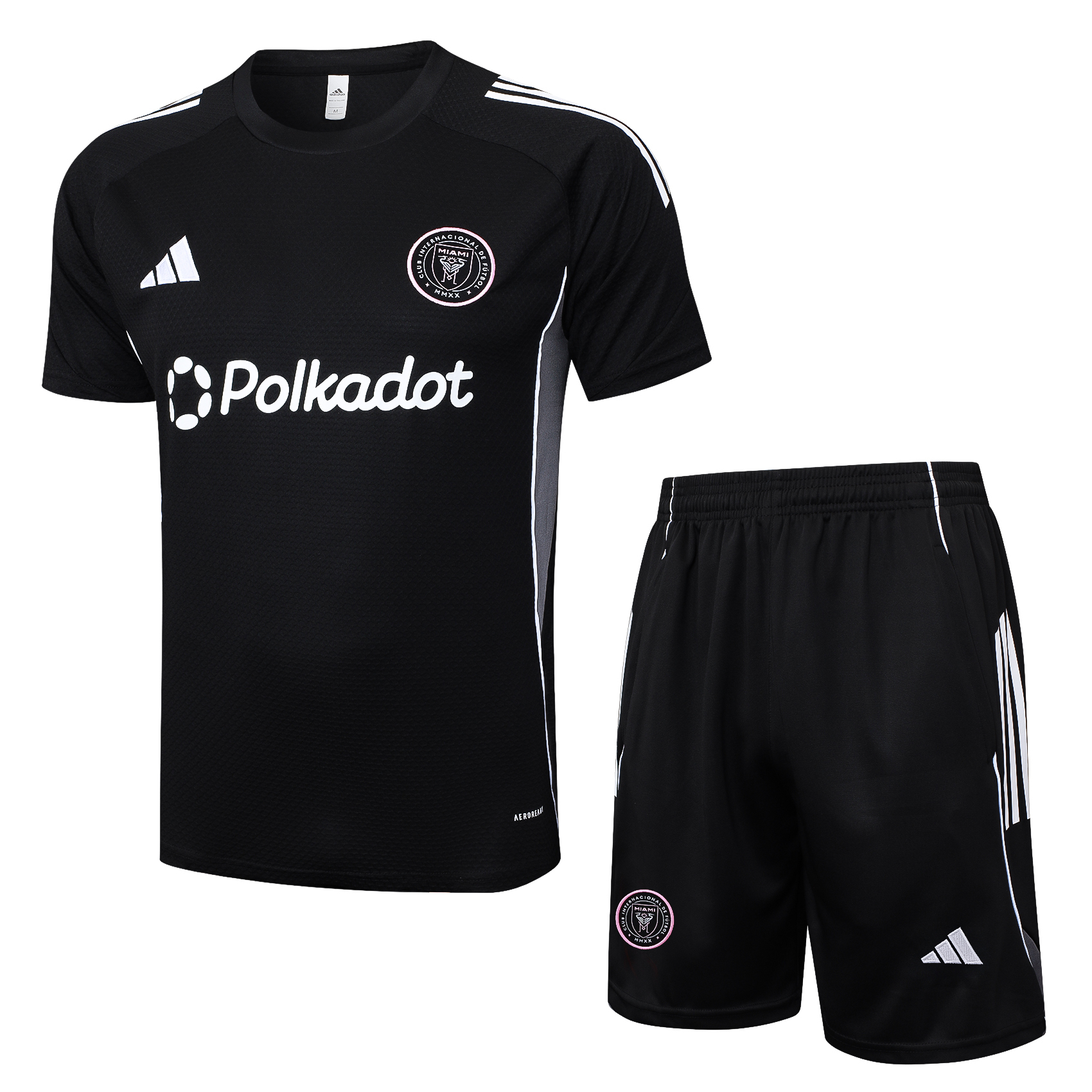 Inter Miami Training Jersey Kit Black 2025/26