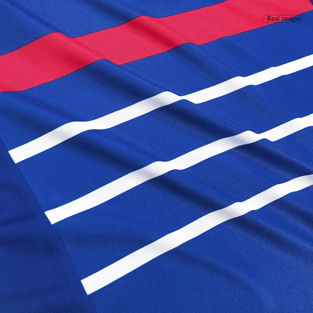 France Retro Soccer Jersey Home Custom Shirt 1998 - Image 6