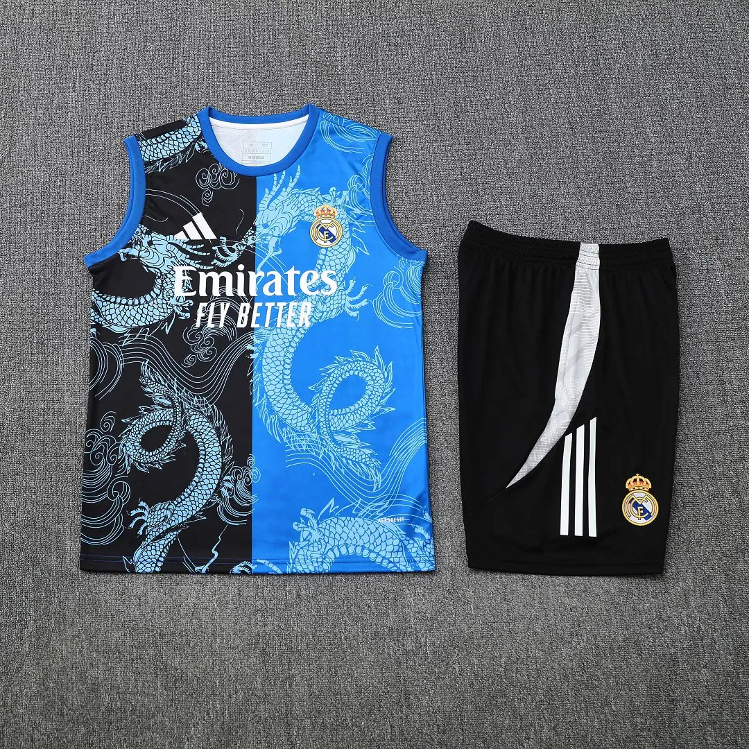 Real Madrid Sleeveless Training Kit 2025/26 - Image 2