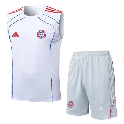 Bayern Munich Sleeveless Training Kit White 2025/26