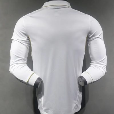 Alternative view of Real Madrid Retro Jersey Home Long Sleeve Soccer Shirt 2011/12