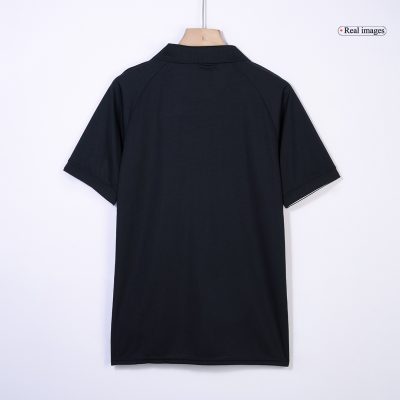 Alternative view of Marseille Soccer Jersey 125th Anniversary Black Custom Shirt 2024/25