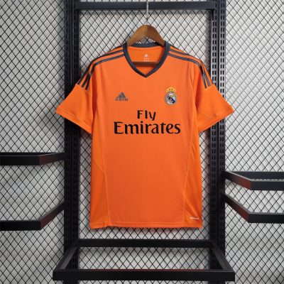 Real Madrid Retro Jersey Third Away Custom Soccer Shirt 2013/14