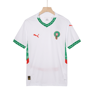 Morocco Soccer Jersey Away Custom Shirt 2024-25