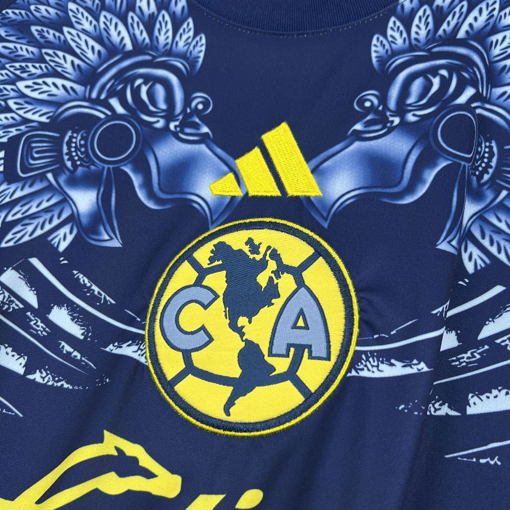Club America Soccer Jersey Away Custom Shirt 2025/26 - Image 4