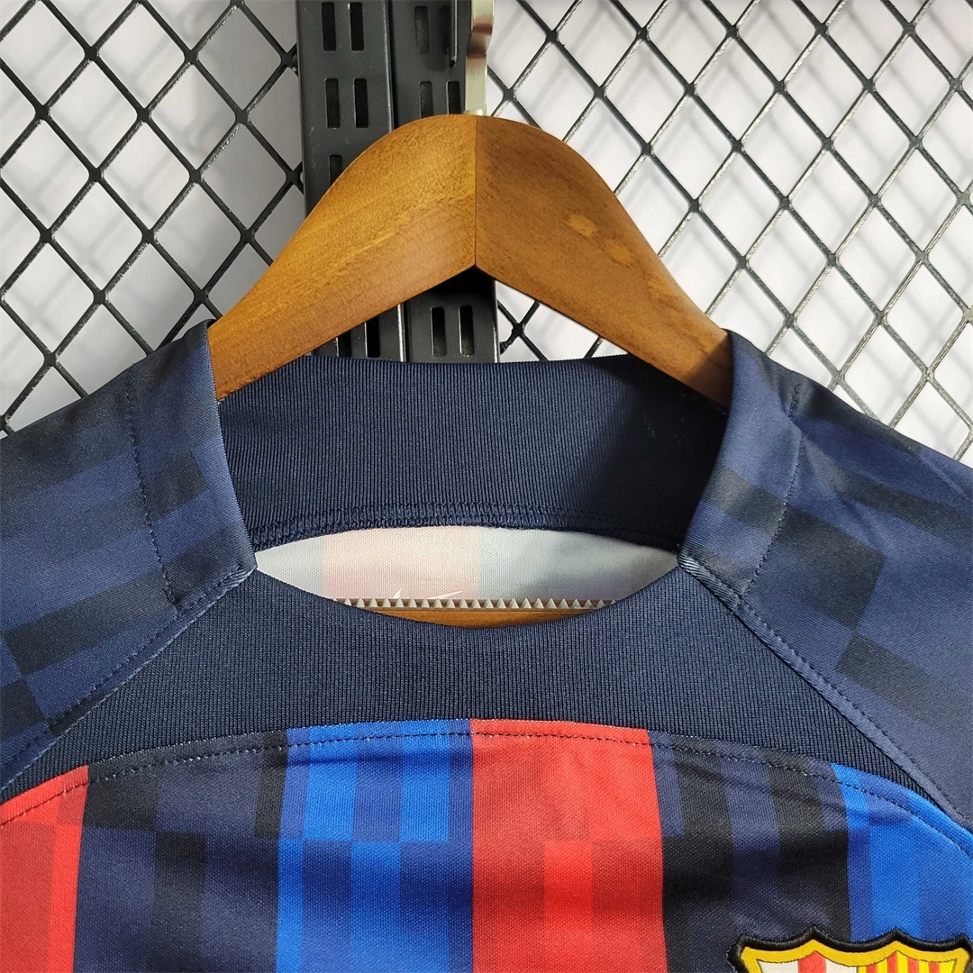 Barcelona Home Soccer Jersey Custom Shirt 2022/23 - Image 6