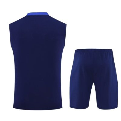 Alternative view of PSG Sleeveless Training Kit Blue 2025/26