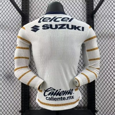 Alternative view of Pumas UNAM Soccer Jersey Home Long Sleeve Shirt 2024/25