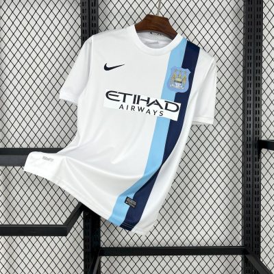 Manchester City Retro Third Away Football Jersey Shirt 2013/14