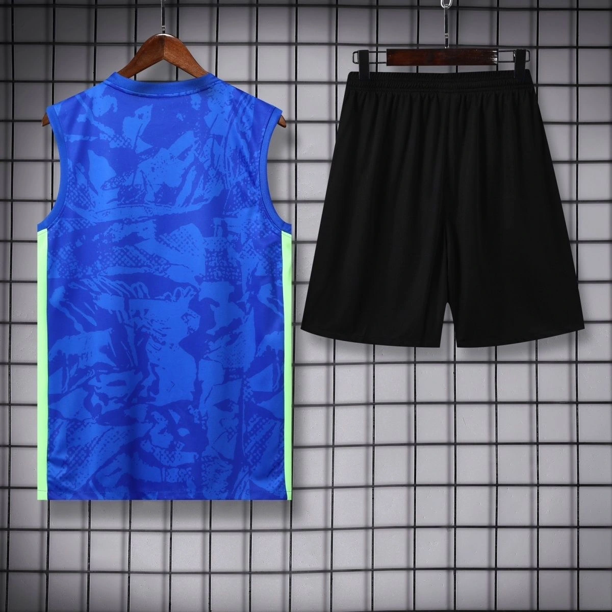 Barcelona Sleeveless Training Kit Blue 2025/26 - Image 2