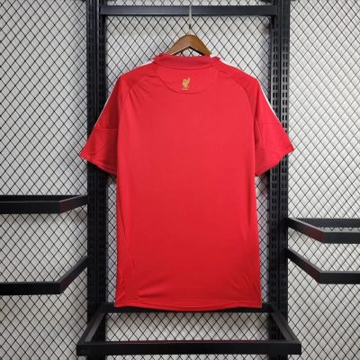 Alternative view of Liverpool Retro Football Jersey Home Champions League Custom Shirt 2008/09