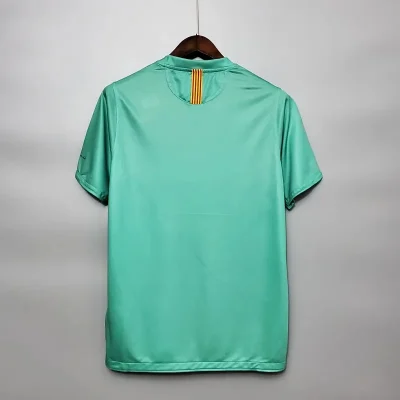 Alternative view of Barcelona Retro Jersey Away Soccer Shirt 2010-11