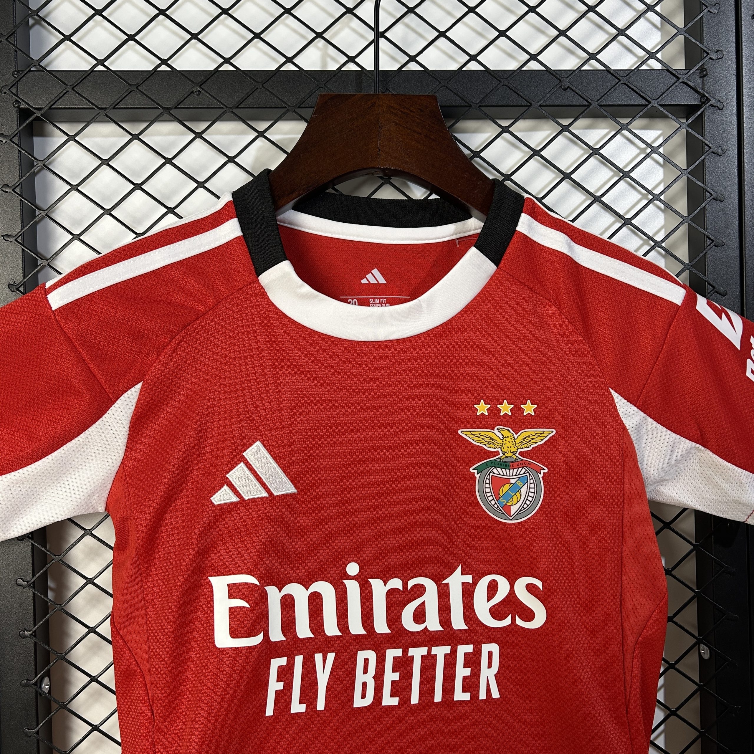 Benfica Soccer Jersey Home Kids Kit Jersey+Shorts 2025/26 - Image 2