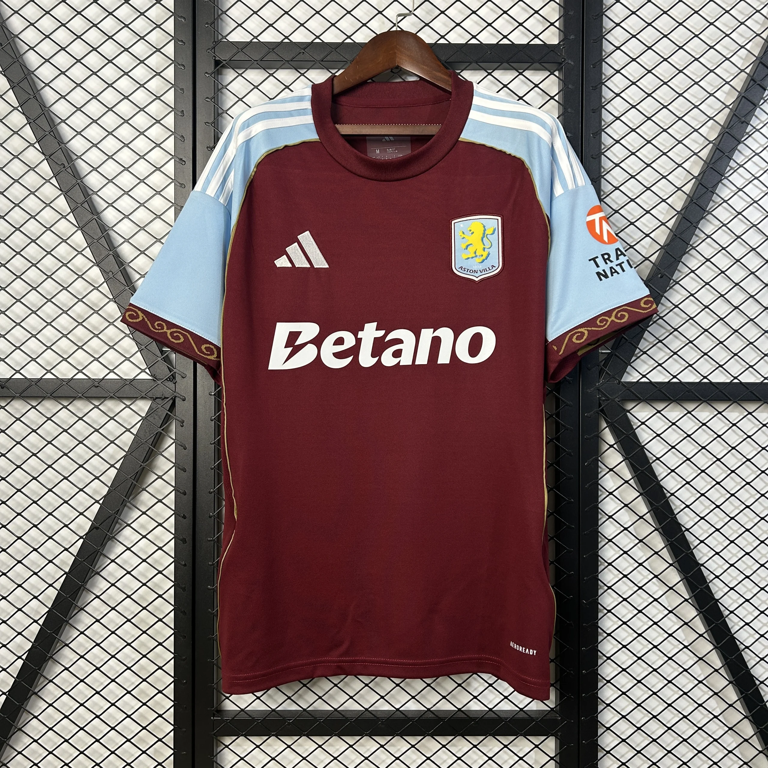 Aston Villa Football Jersey Home Custom Shirt 2025/26