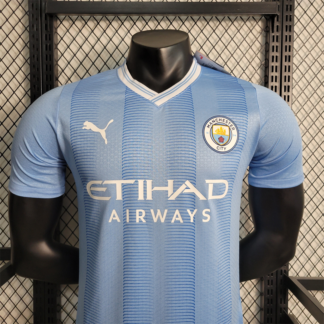 Manchester City Football Jersey Home Shirt 2023/24 - Image 2