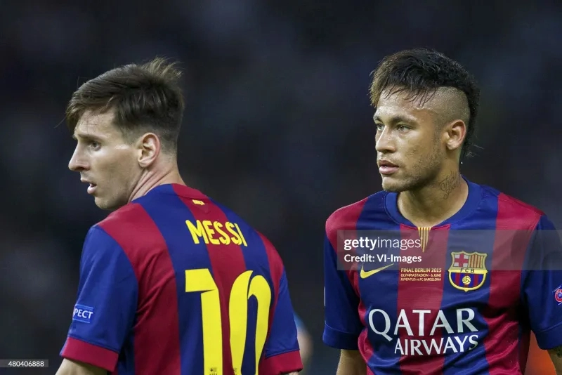 Barcelona Retro Jersey Home Soccer Shirt 2014-15 - Image 4