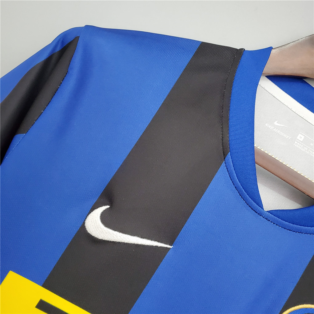 Inter Milan Jersey Custom Home Soccer Jersey 2008/09 - Image 4