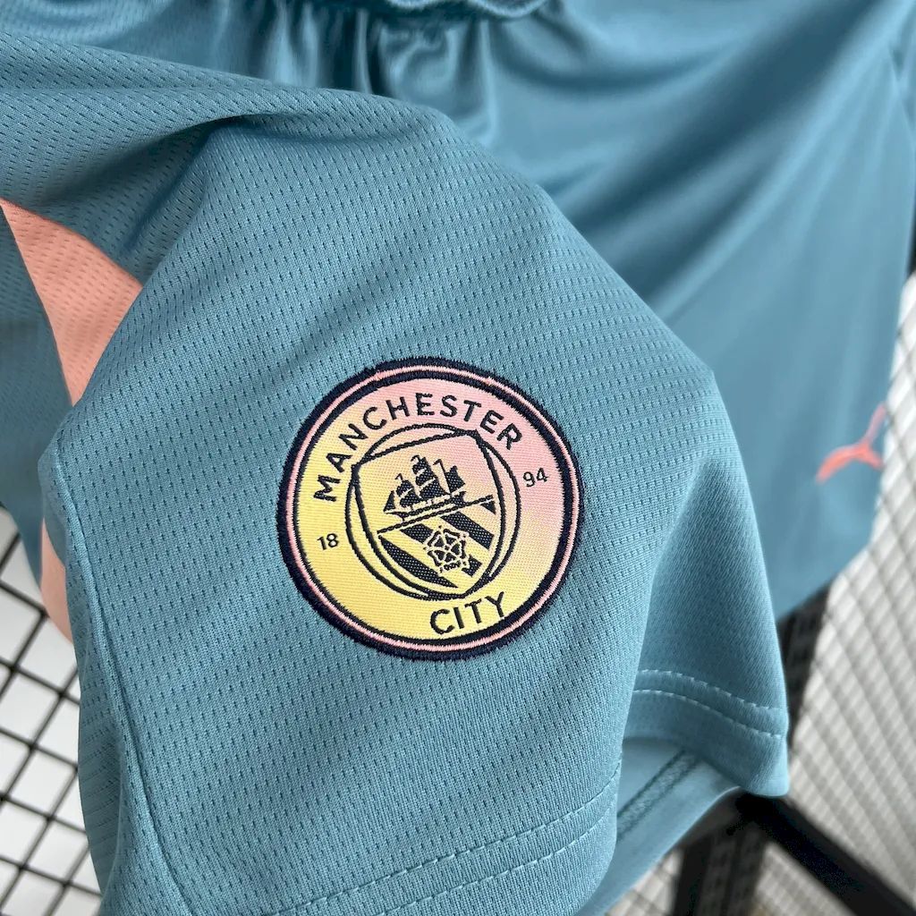Manchester City Fourth Away Football Shorts 2024/25 - Image 4