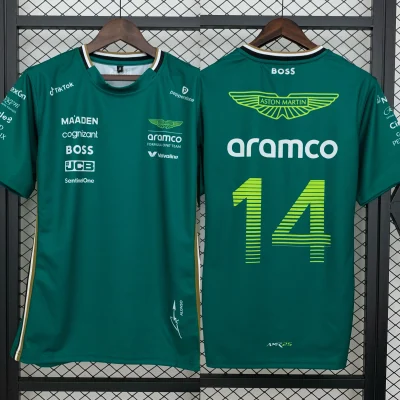 Aston Martin Aramco Cognizant F1 Racing Team T-Shirt 2025
