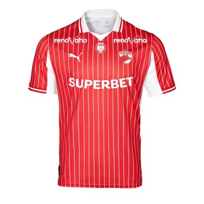 Alternative view of FC Dinamo Bucuresti Soccer Jersey Home Custom Shirt 25-26