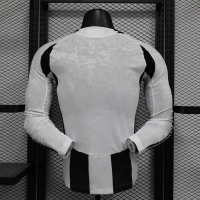 Alternative view of Juventus Soccer Jersey Home Long Sleeve Shirt 2024/25