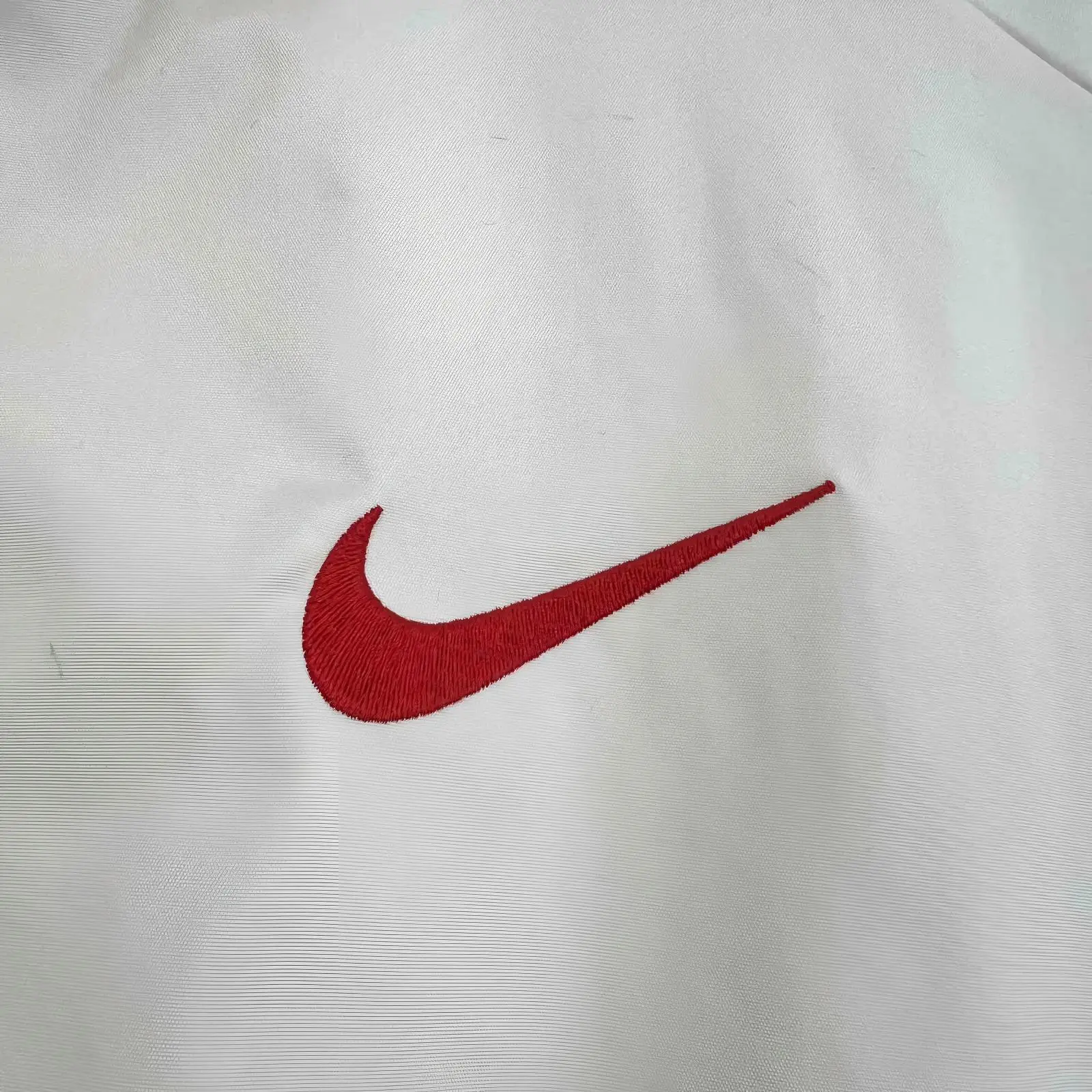 Barcelona Windbreaker Jacket White 2025/26 - Image 4