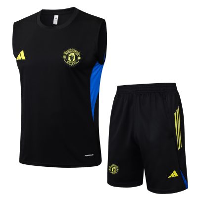 Manchester United Sleeveless Training Kit Black 2025/26