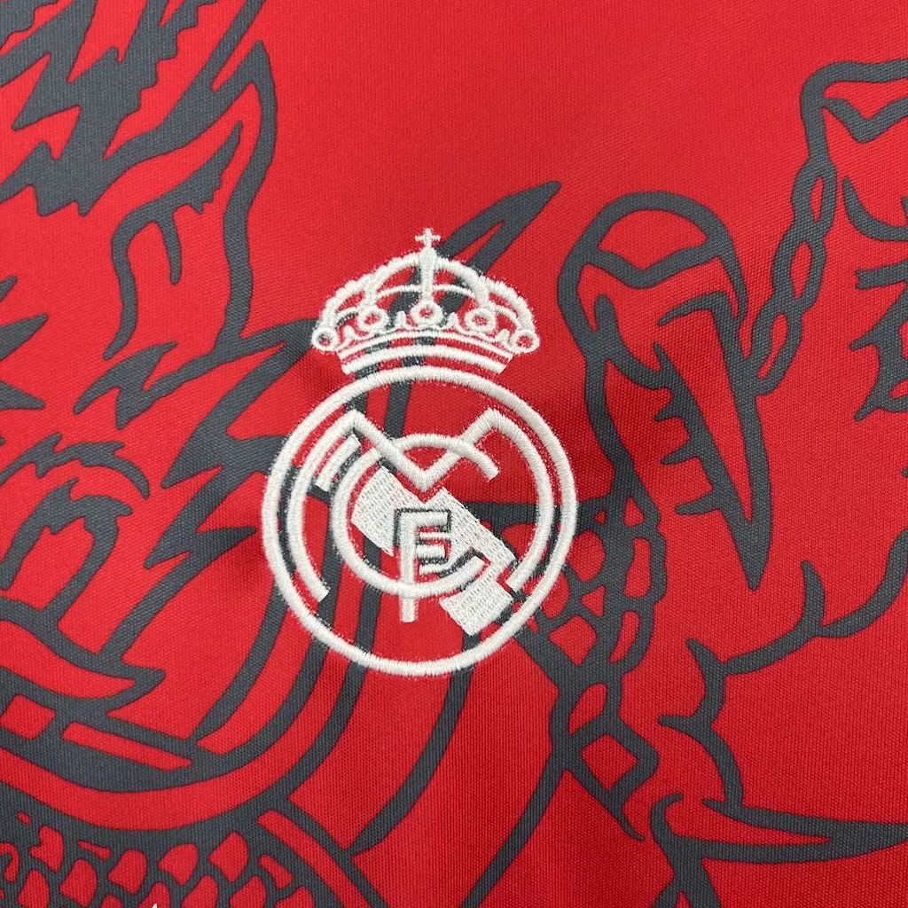 Real Madrid Soccer Jersey Dragon Special Edition Custom Shirt 2024/25 - Image 3
