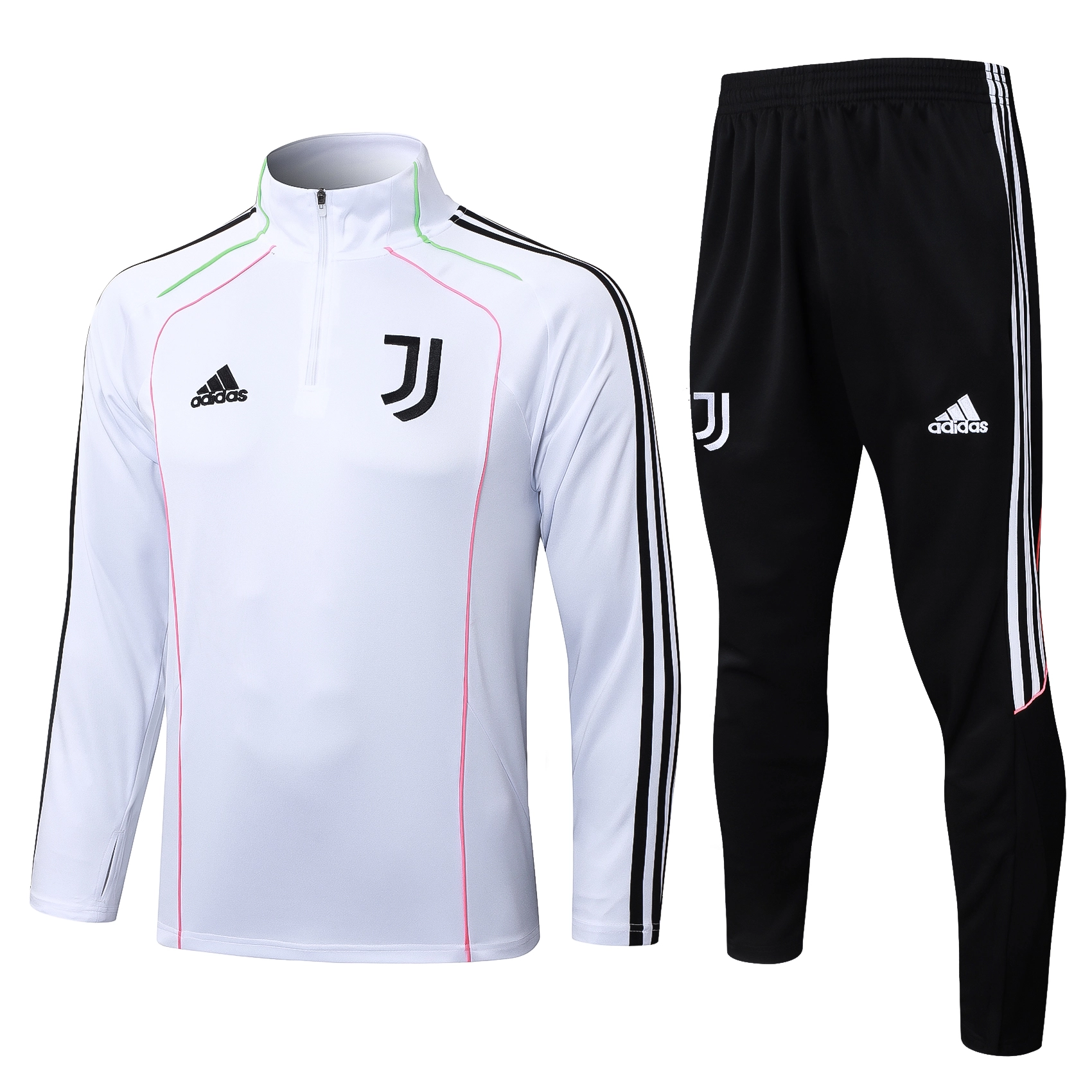 Juventus Training Kit (Sweatshirt+Pants) White 2025/26