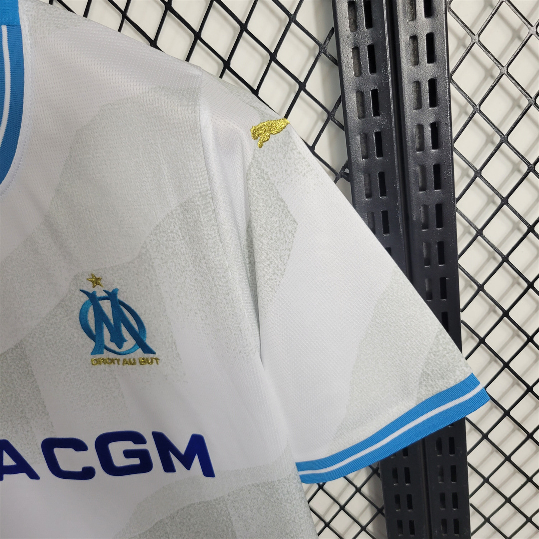 Marseille Soccer Jersey Home Custom Shirt 2023/24 - Image 3