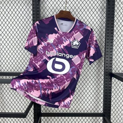 Lille OSC Soccer Jersey Fourth Away Custom Shirt 2025-26