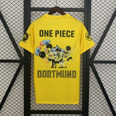 Alternative view of Borussia Dortmund x One Piece Special Edition Jersey Custom Shirt 2025/26