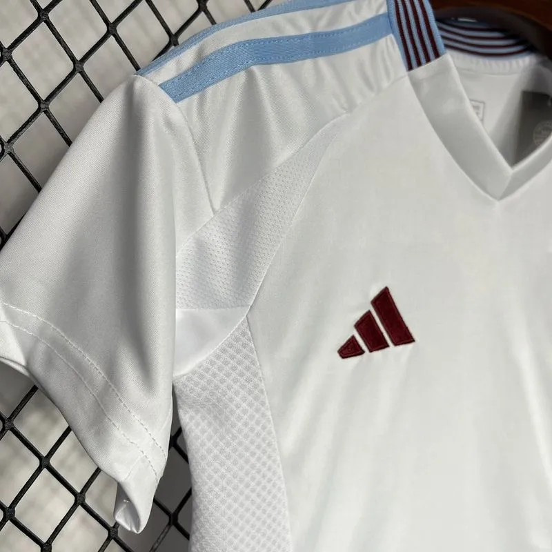 Aston Villa Football Jersey Away Kids Kit Jersey+Shorts 2024/25 - Image 4