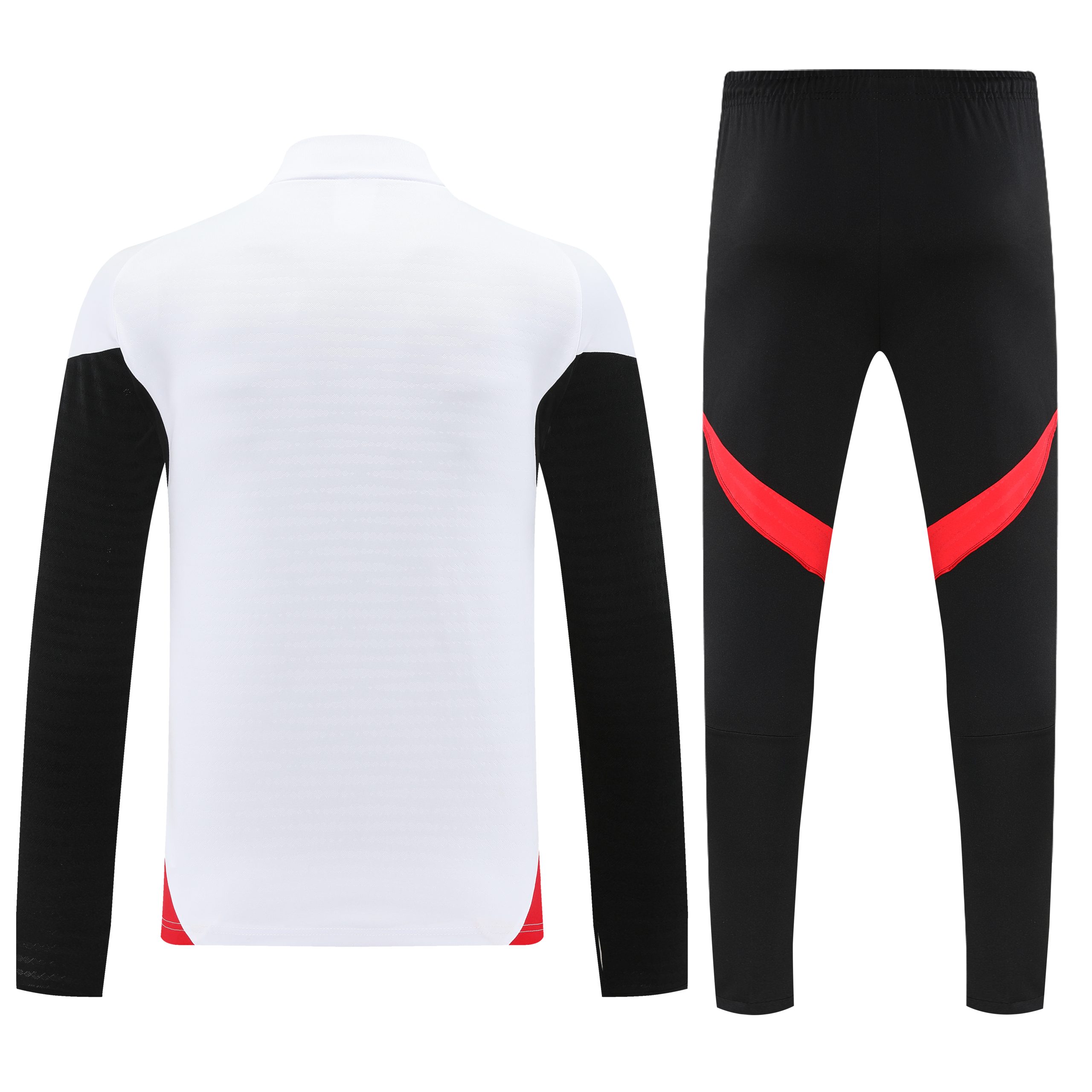 Manchester United Training Kit (Sweatshirt+Pants) White 2025/26 - Image 2