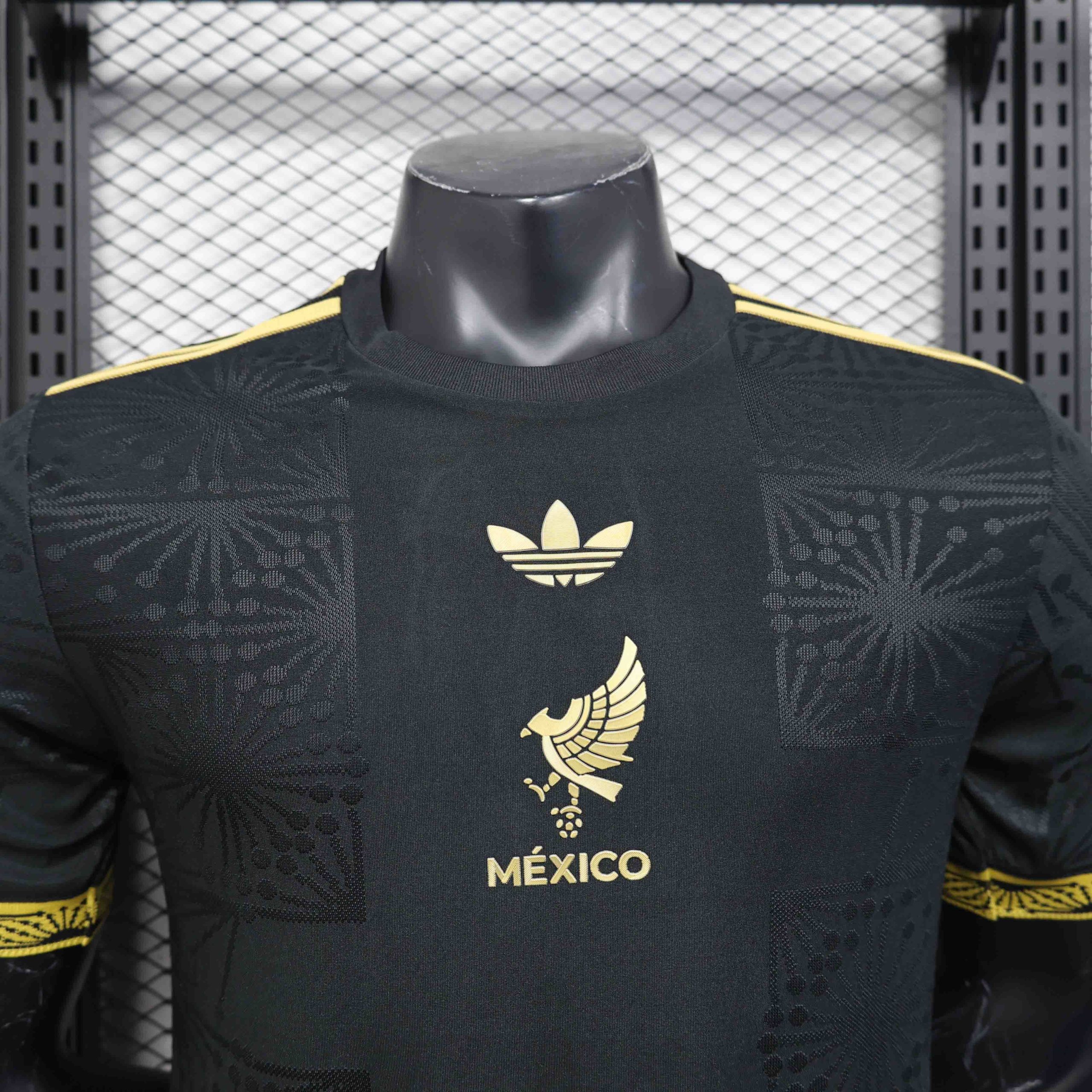 Mexico Gold Cup Black Special Soccer Jersey 2025 - Image 4
