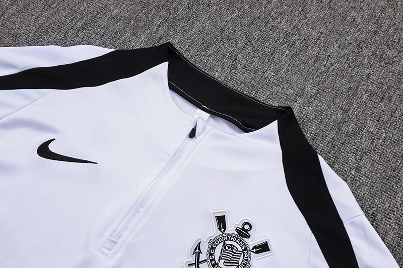 Corinthians Training Kit (Sweatshirt+Pants) White 2025 - Image 3